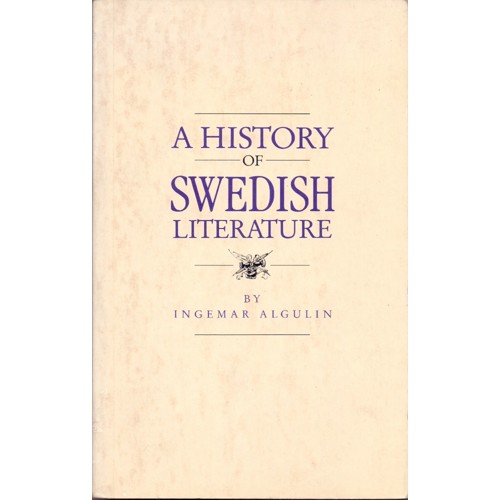 Algulin - A history of swedish literature (1989) ENG