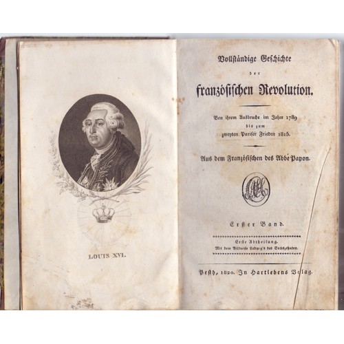 Papon J.-P. - Papon´s Geschichte der französischen Revolution I. (1820) DEU