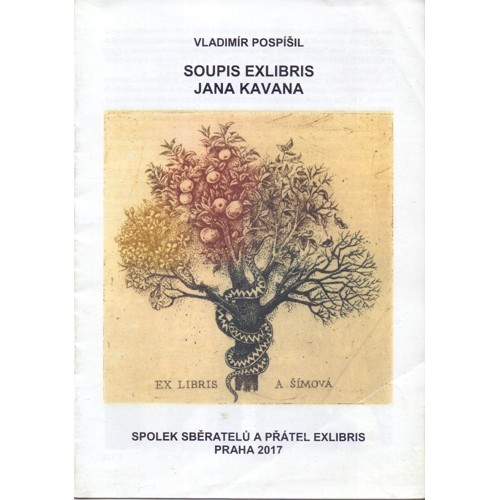 Pospíšil - Soupis exlibris Jana Kavana (2017)