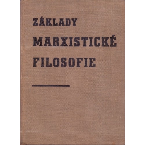 Základy marxistické filosofie (1959)