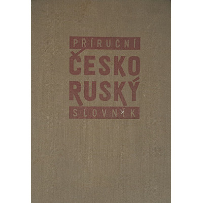 Malíř - Příruční česko-ruský slovník (1958)