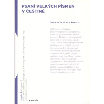 Svobodová - Psaní velkých písmen v češtině (2015)
