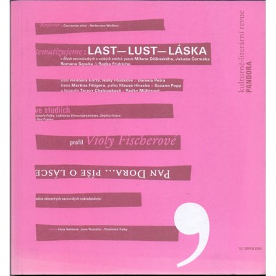 Pandora: Kulturně-literární revue 18 / Srpen 2009 (2009)