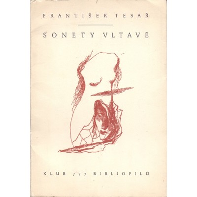 Tesař - Sonety Vltavě (1948) + Podpis autora