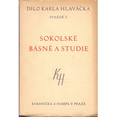 Hlaváček - Sokolské básně a studie (1930)