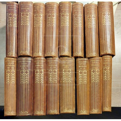 Vrchlický - Vrchlického spisy básnické Soubor: 16 svazků (64 knih)